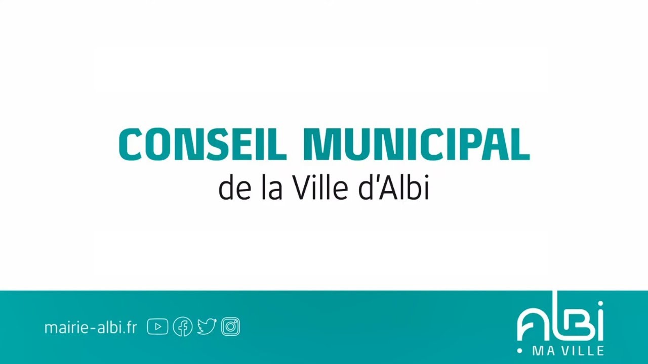 Conseil municipal du 21 septembre 2020 - Ville d'Albi