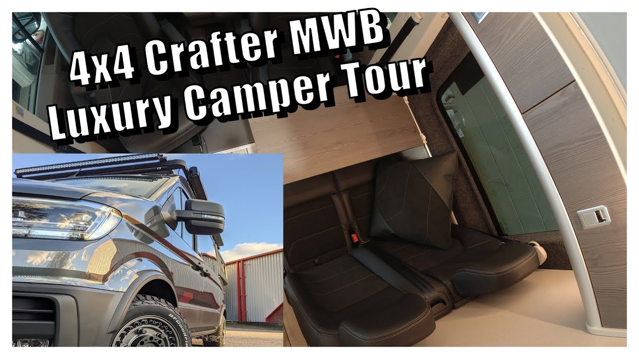 FULL VAN TOUR VW Crafter MWB 4x4 Luxury Camper Conversion