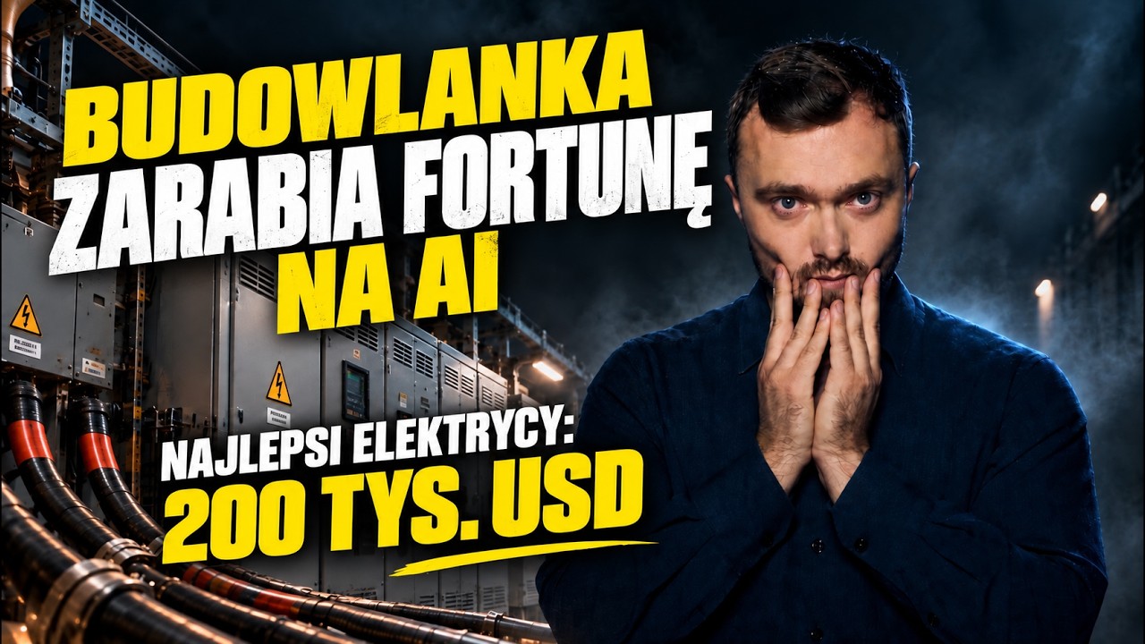 Boom AI robi fortuny także bez chip&oacute;w. Brakuje elektryk&oacute;w i budowlańc&oacute;w!