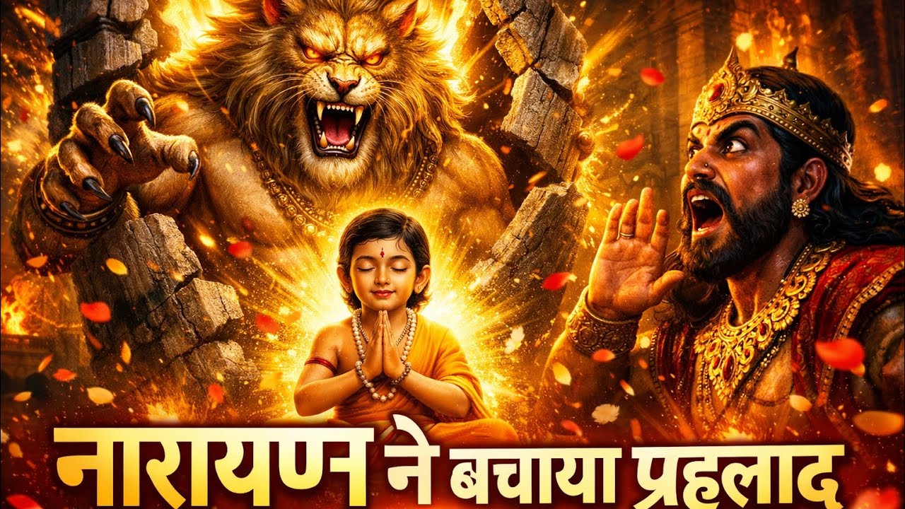 भक्त प्रह्लाद की सच्ची कहानी | Powerful Narayan Bhajan 2026