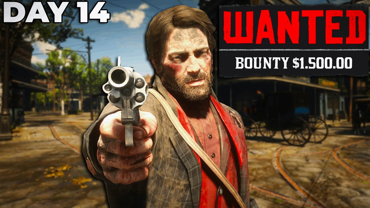 I Became The Most Wanted Man In Saint Denis And Survived For 30 Days in Red Dead Redemption 2