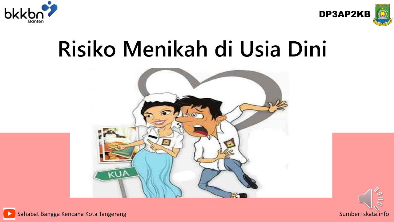 RISIKO MENIKAH DIUSIA DINI