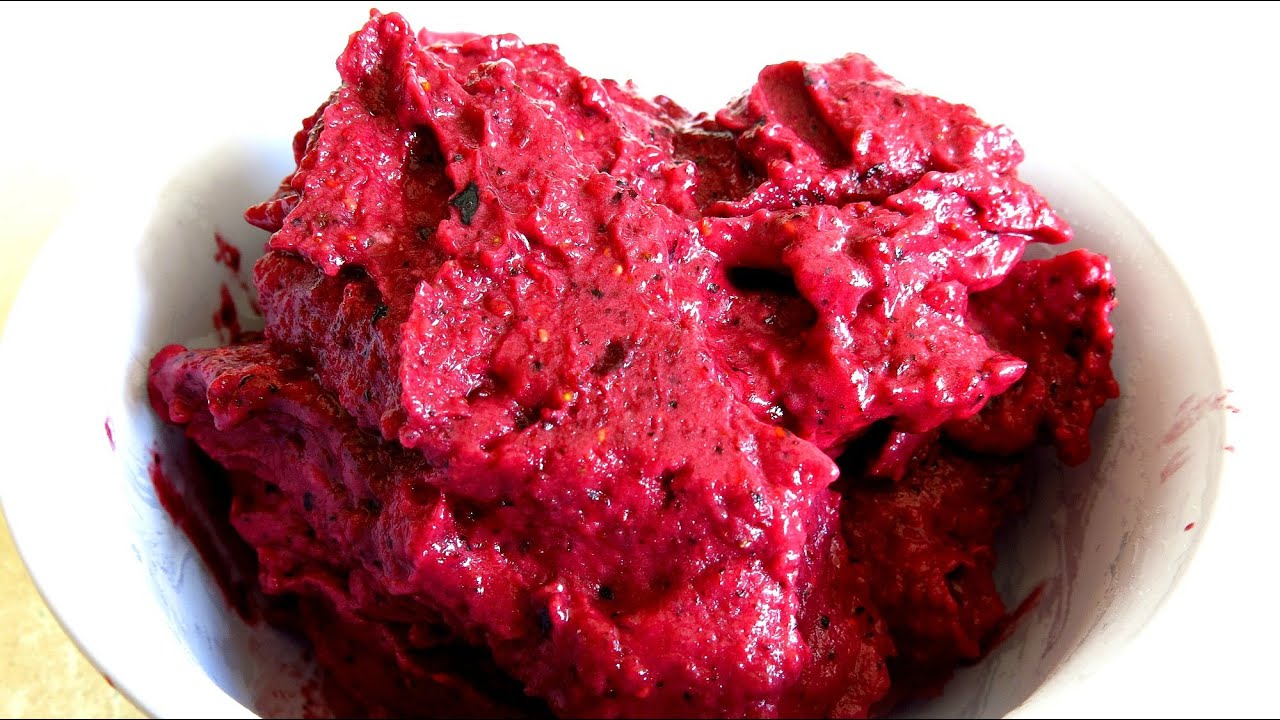 FRUITY FROZEN YOGURT RECIPE