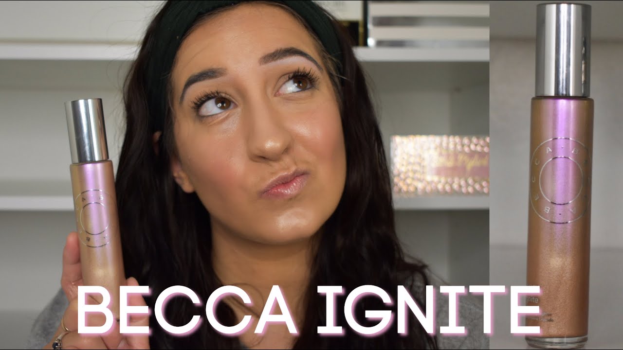 ОБЗОР ЖИДКОГО СВЕТОСИЛОВОГО ХАЙЛАЙТЕРА BECCA IGNITE | В сравнении с жидким хайлайтером Becca Liquid Shimmering Skin Perfector