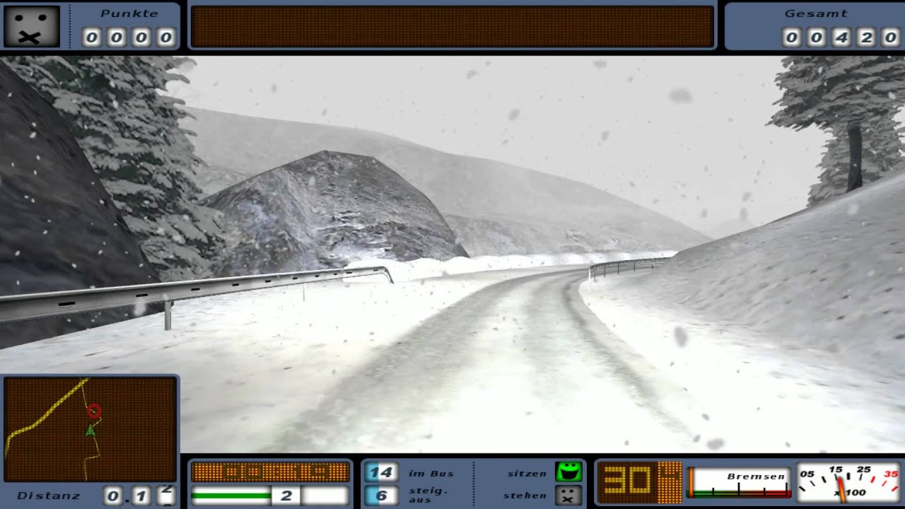 Mini-Let's Play - Bus Driver - #15 - Der Winter kommt