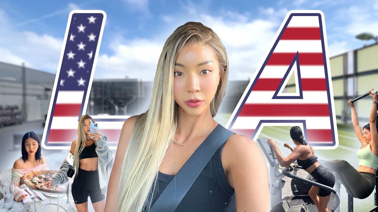 LA 브이로그ㅣ운동하러 간건가...🤸‍여행을 간건가...🍕ㅣ운동유튜버는 바쁘다 바빠!