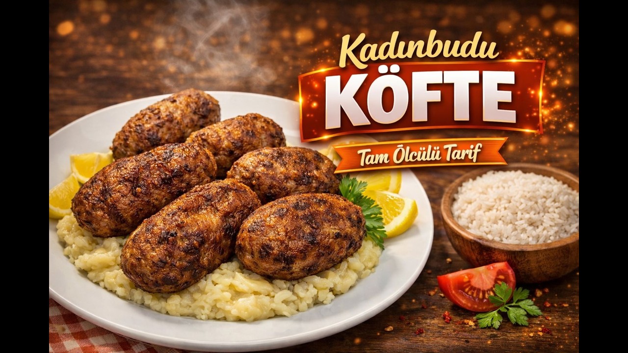 Bu Kadınbudu Köfteyi Yiyen Bir Daha Düz Köfte Yemiyor! 😍🍽️