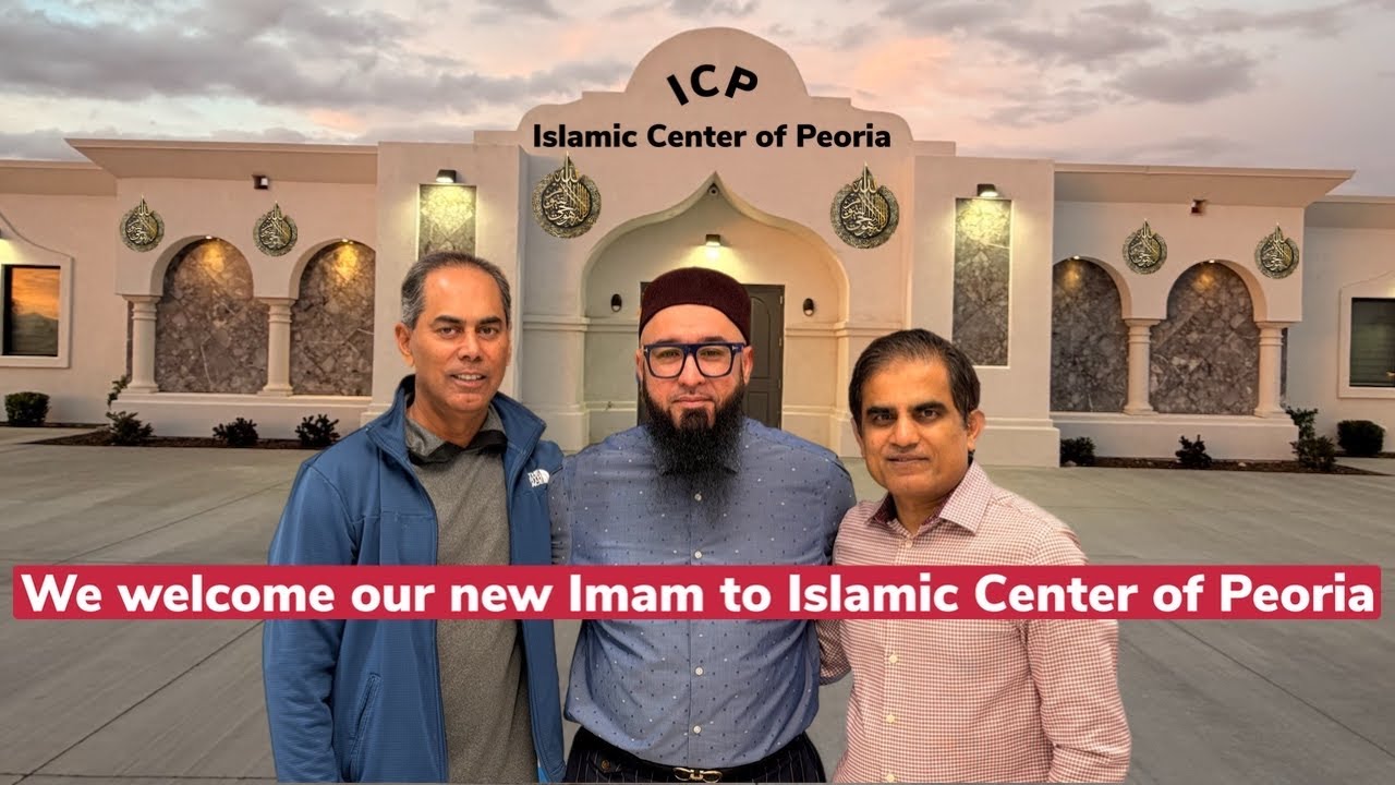 New Imam Syed Hassan Ali at Islamic Center of Peoria, Arizona | cbctv