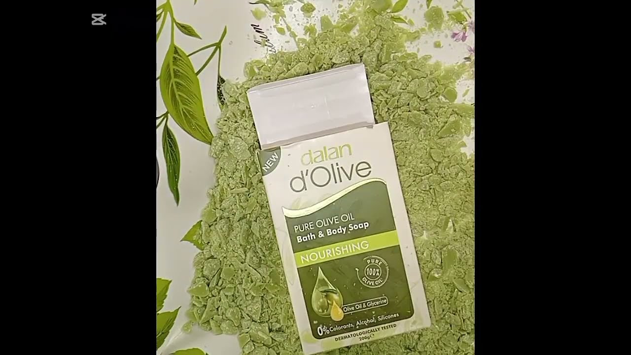 ASMR SOAP DALAN D'OLIVE🫒🧼#asmrsoap #soap #satisfying #soapasmr #asmr #satisfying #relax #soapcutting