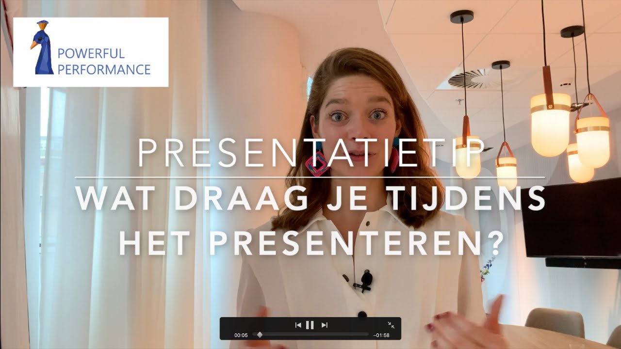 Welke kleding draag je bij het presenteren? | Presentatietips