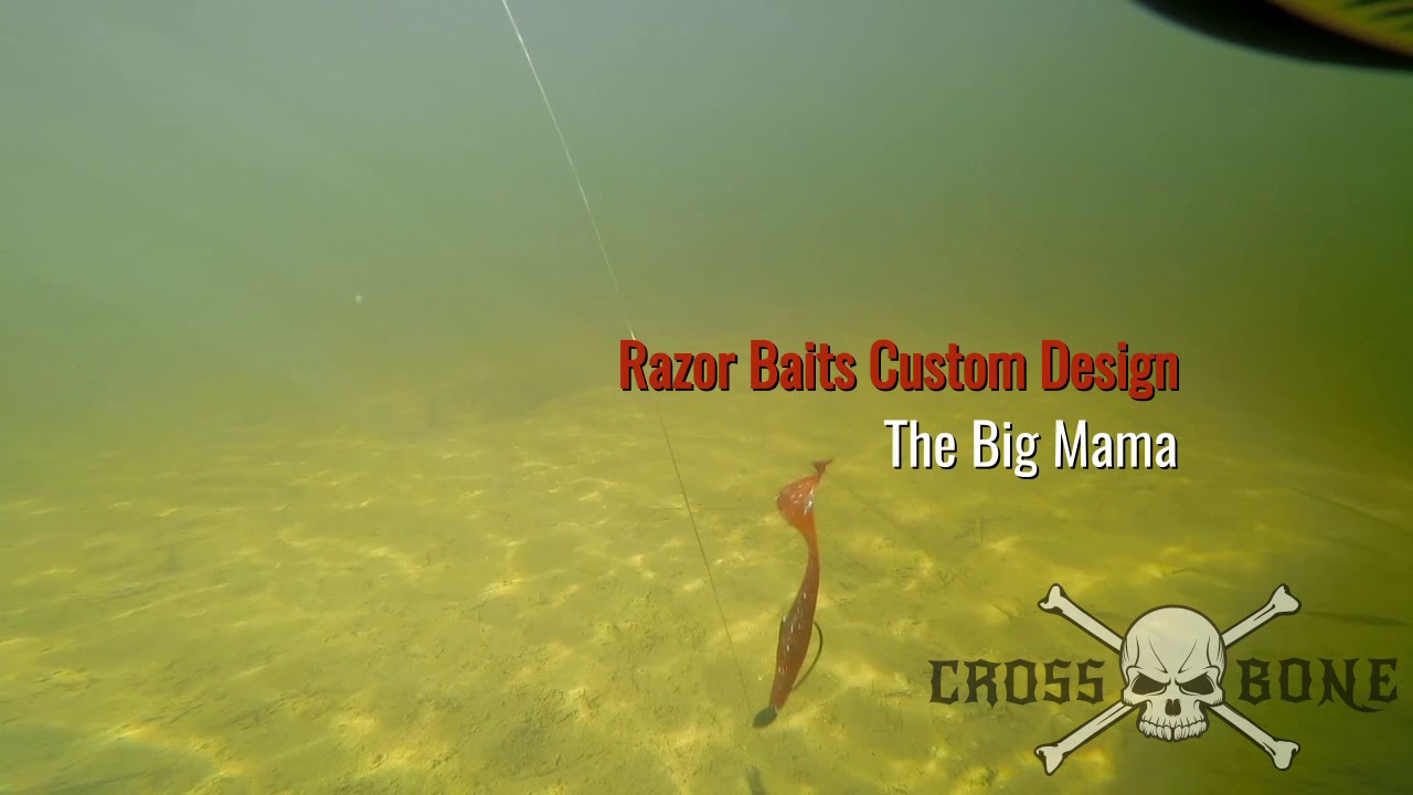 Razor Baits Big Mama - *Underwater Footage*