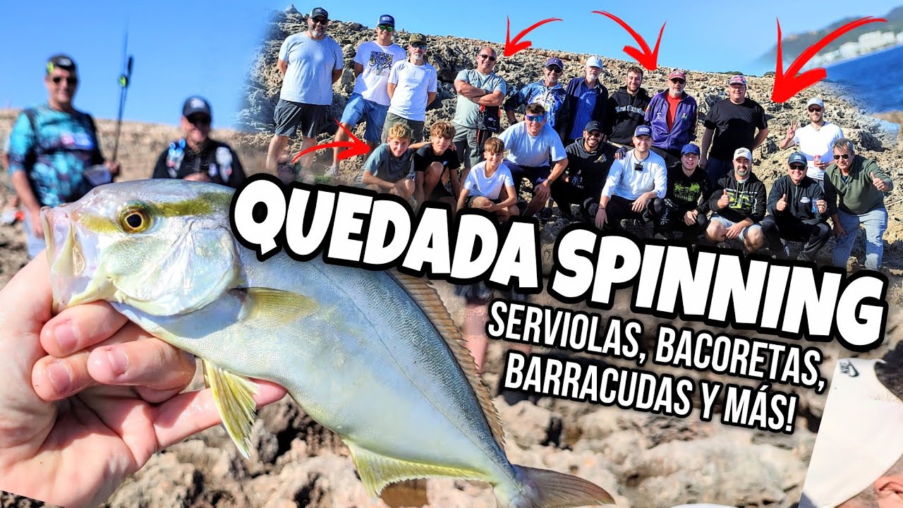 QUEDADA de SPINNING 2024! Nos juntamos todos para ir a pescar y pasa esto... 💥🎁🐟