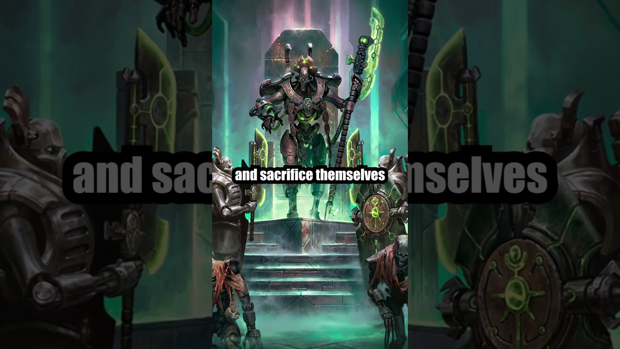 Sentient Necron BODYGUARDS! - Lychguard EXPLAINED - HULKING, IMPLACABLE, WARRIORS Of The Necrons!