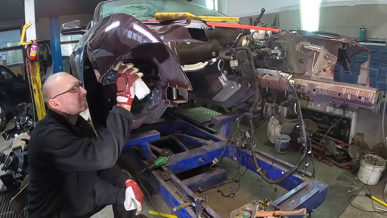 FORD MUSTANG Cz.2 Naciąganie i rozwiercanie.