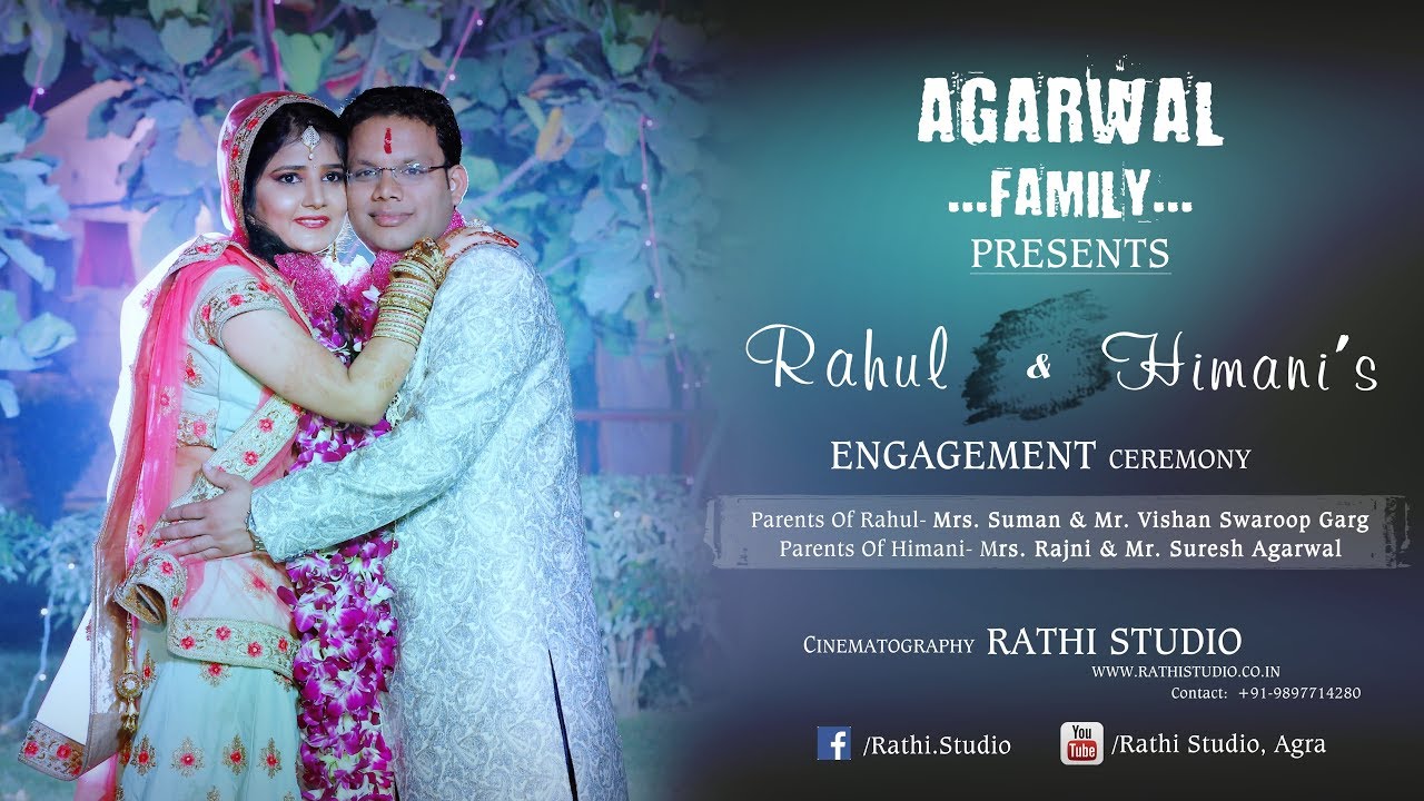 Engagement Highlights | Rahul & Himani | Best Quality | by Rathi Studio Photography