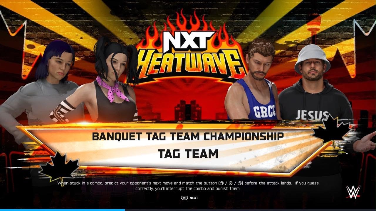 Twisted Sisters VS Tall Guy + Short Guy - Tag Team Title Match