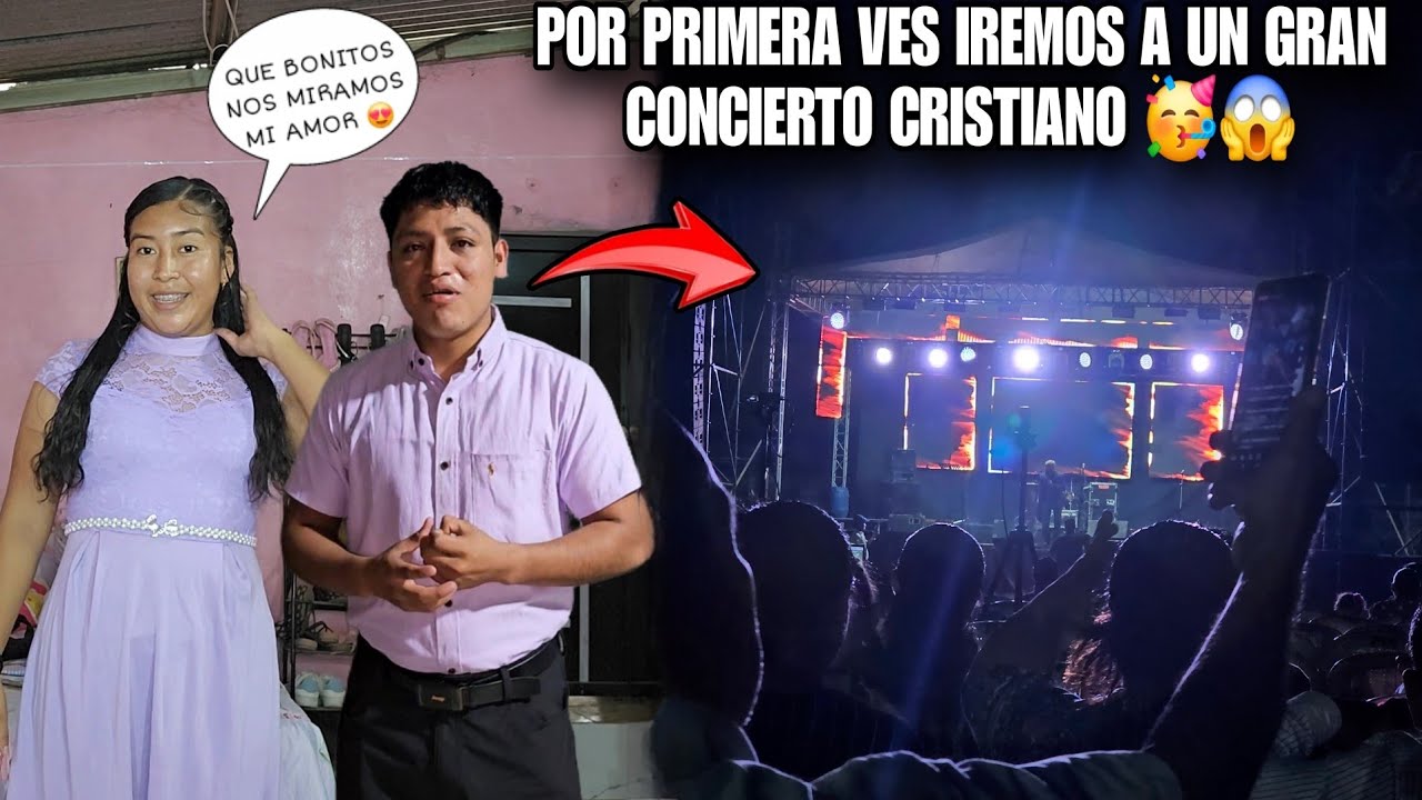 Hoy Eliza Y David Irán A Un Gran Concierto Cristiano😱Así Se Fueron Combinados Muy Elegantes😍