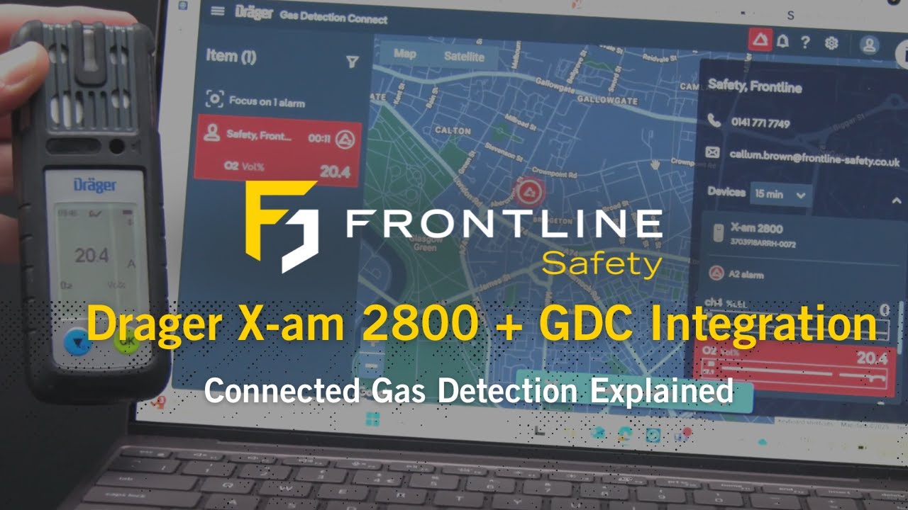 Why Gas Detection Just Got Smarter with Drager X-am 2800 (Using Drager GDC)