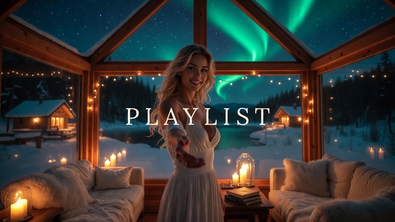 [Playlist] Зимний Lo-Fi под северным сиянием ❄️🌌 | Мягкий вокал