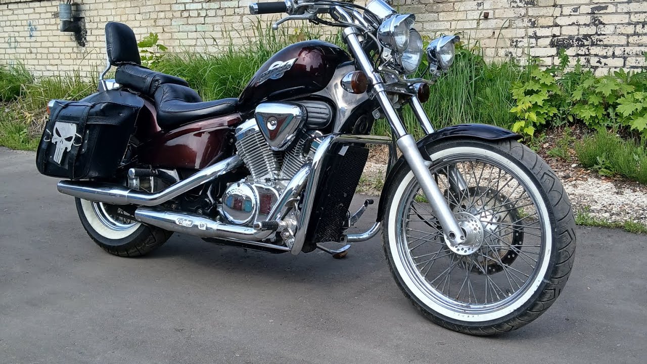Honda Steed 400 обзор и тест драйв.