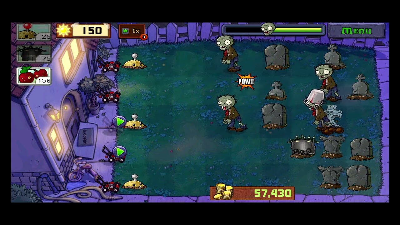 Plants vs Zombies | Whack a Zombie | Bonus Game 