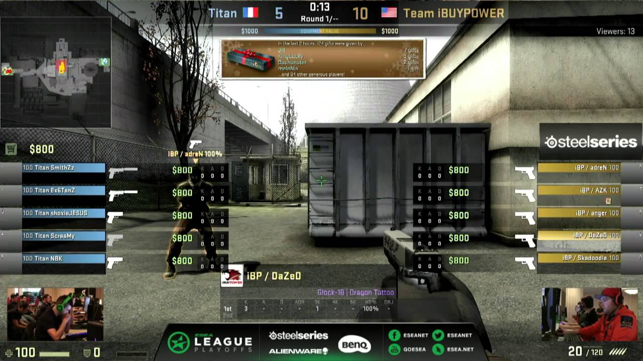 $90,000 CS:GO Grand Finals: iBUYPOWER vs Titan (de_nuke)