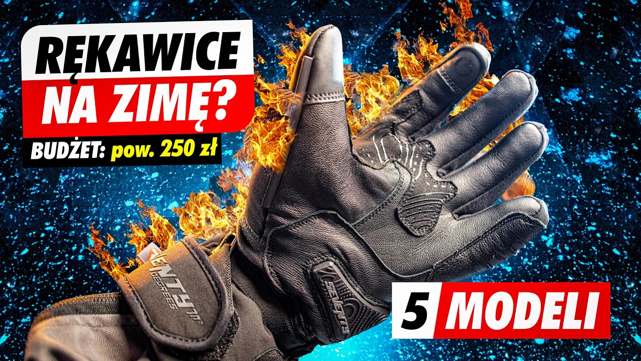 5 DOBRYCH RĘKAWIC MOTOCYKLOWYCH NA CHŁODY