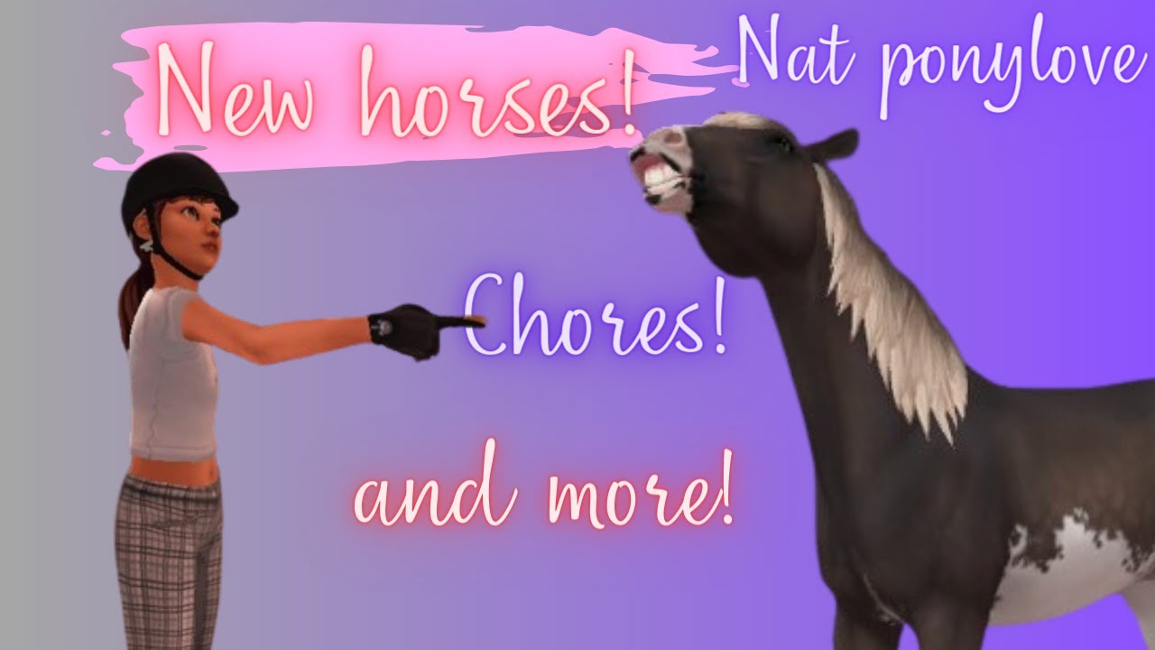 New coat colors, chores and more! 🐎👍