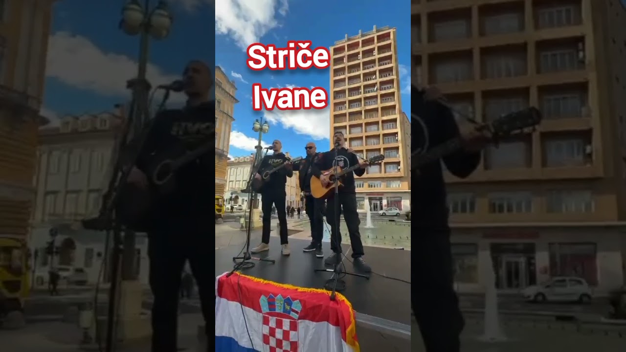 Striče Ivane - Emotivno na Korzu UŽIVO 🇭🇷 | Rijeka
