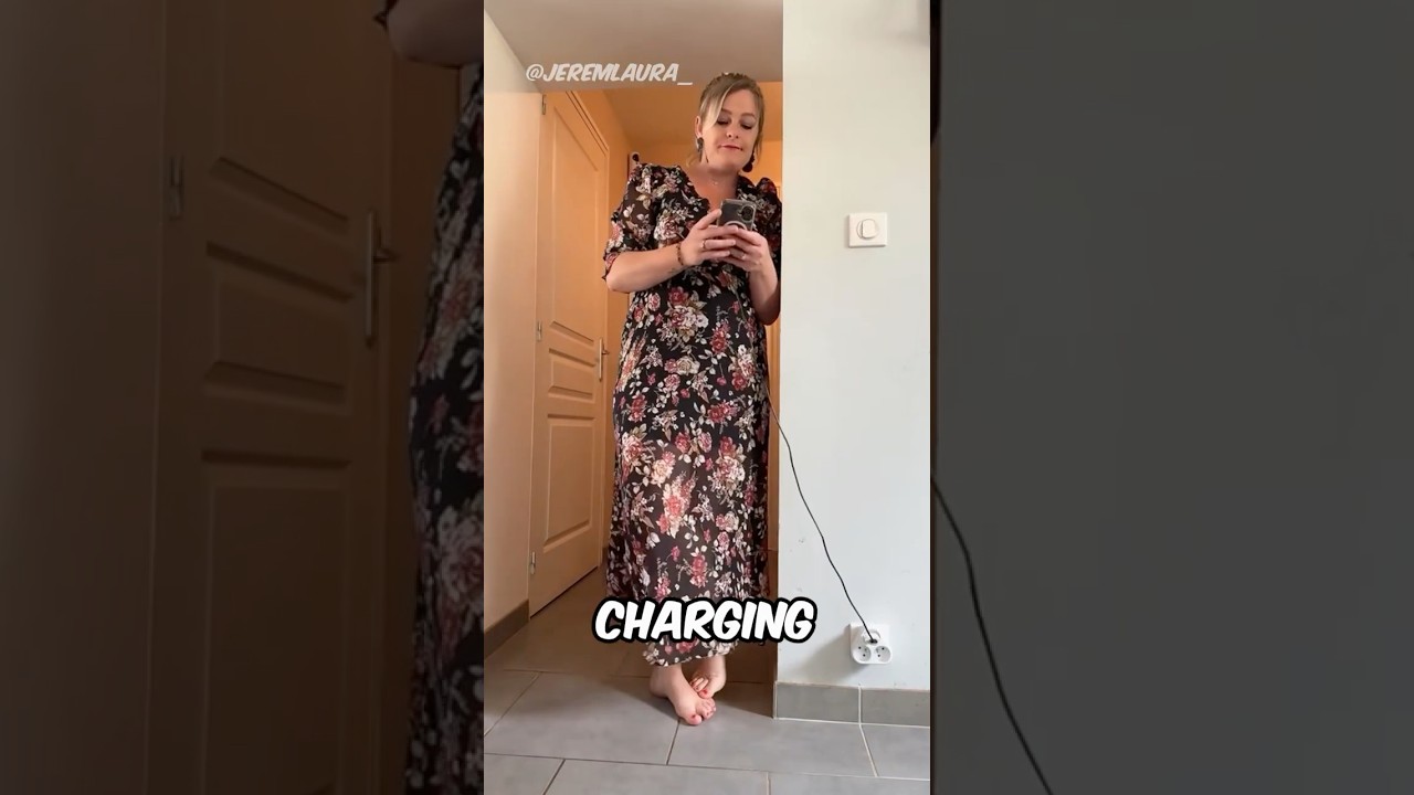 This Dad Shows Up With a 100-Meter Charging Cable 🤯🔌 (@jeremlaura_)