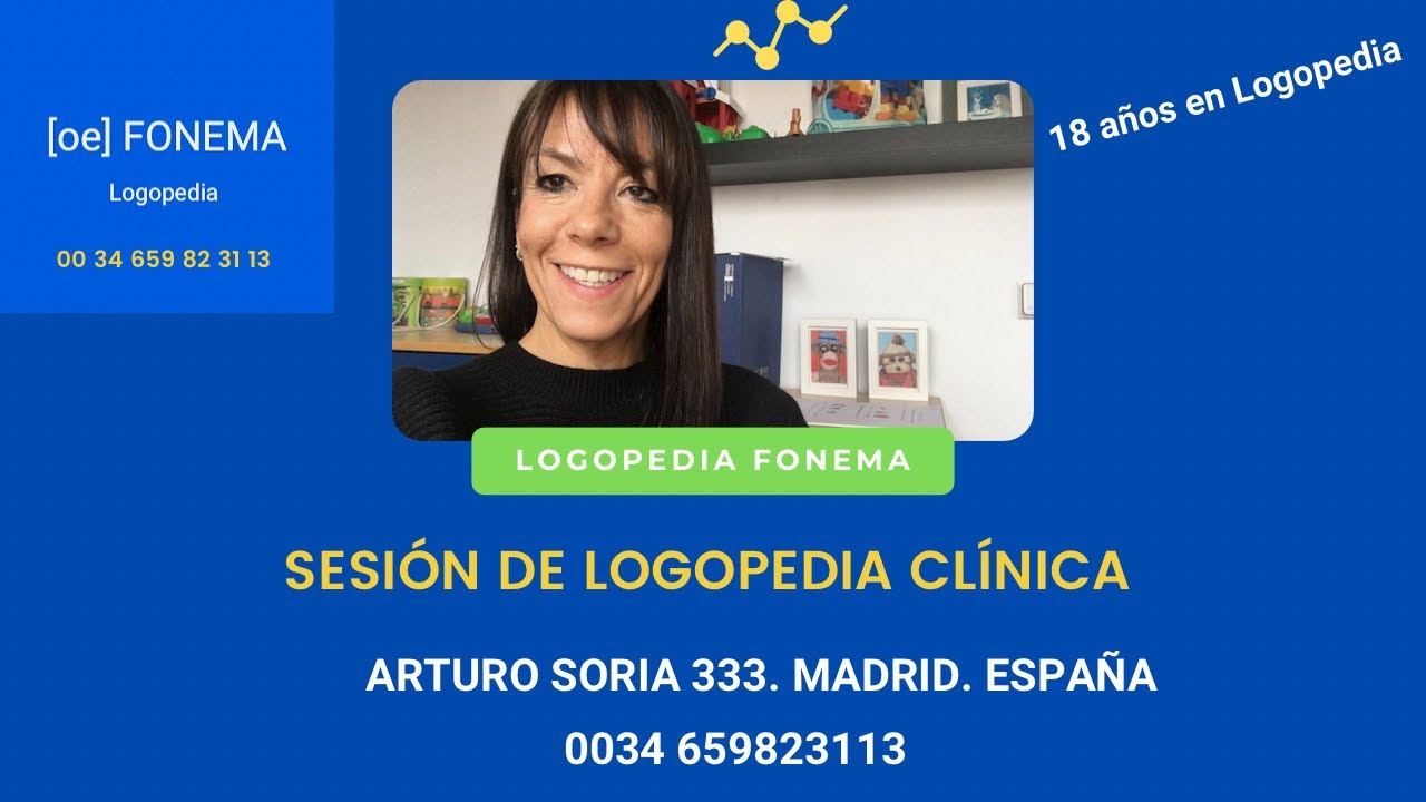Sesión Logopedia Clínica Online | Formación Logopedia