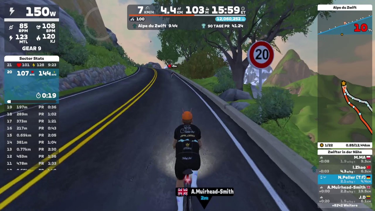 Zwift Unlocked Stage 4| Talent:frei p/b Baldiso [T:f] |  The Greenway