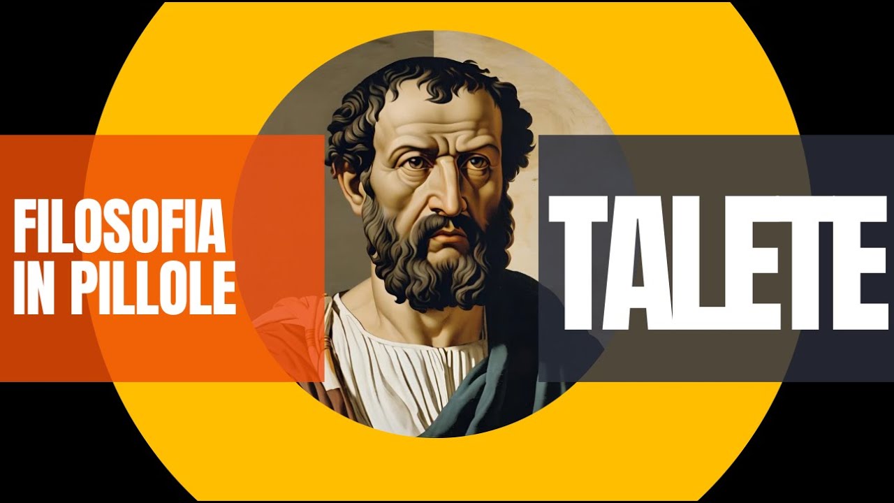 Talete, il primo filosofo: spiegazione in 2 minuti