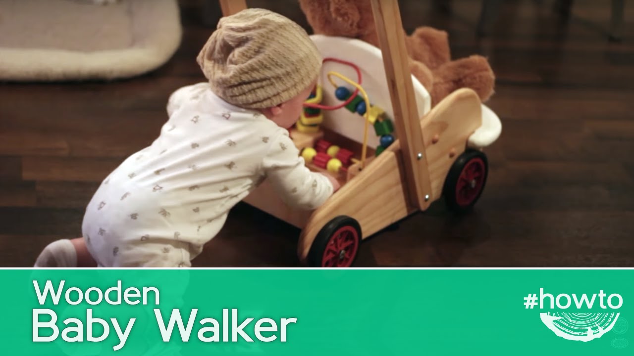 How to Make a Wooden Baby Walker