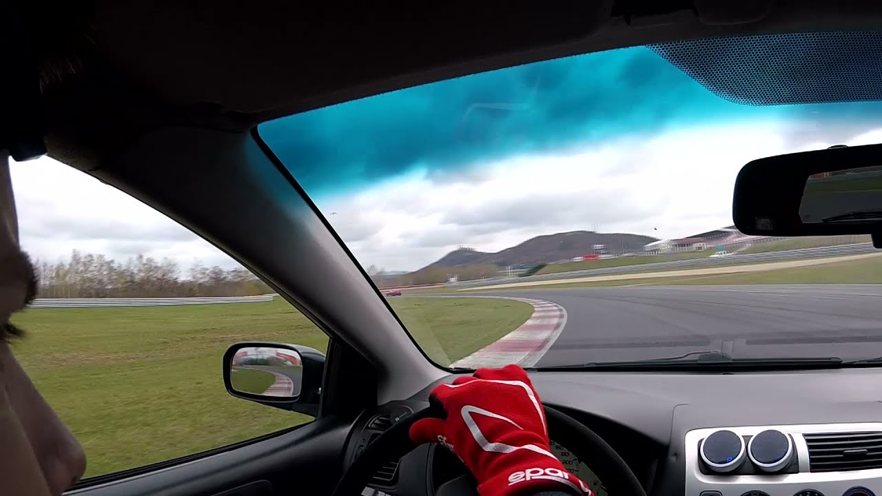 Autodrom Most, první seznámení civic ep3