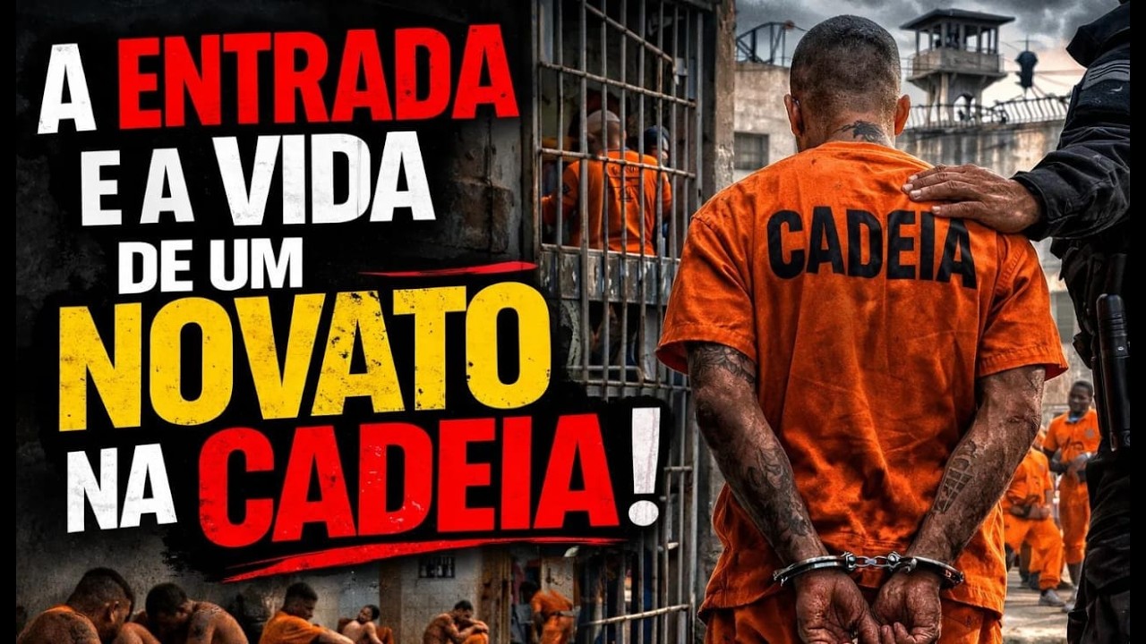 A ENTRADA E A VIDA DE UM NOVATO NA CADEIA!