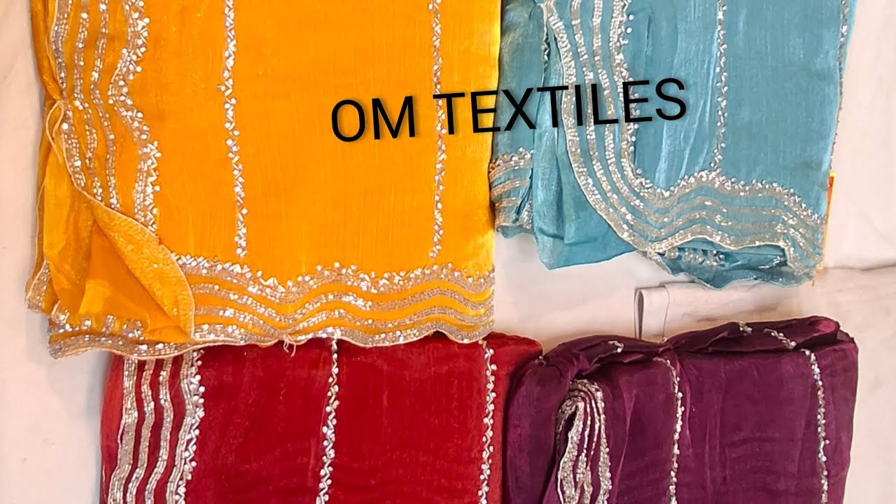 OM TEXTILES #HAND WORK SAREE #MANUFACTURING PRICE #CONTACT ON WHATSAPP #+91.8076503776