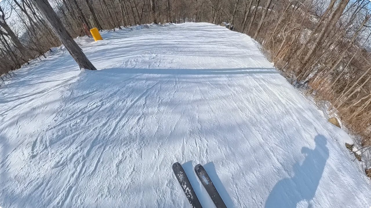 Roundtop Mountain, PA | Barrett's Trail | Feb 4, 2026 | 4K | Insta360 Skiing