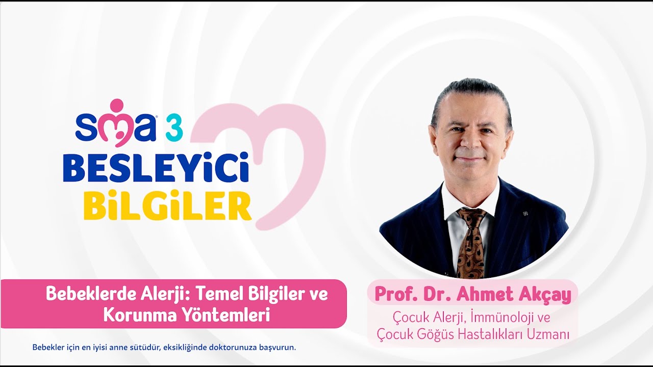 Egzama, Hırıltı, Gaz… Alerji Belirtisi mi? | Ahmet Akçay Anlatıyor | SMA 3 Besleyici Bilgiler