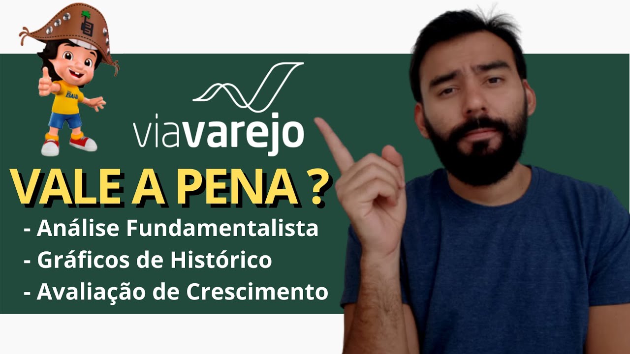 VVAR3 | VIA VAREJO 2021! VALE A PENA? An&aacute;lise Completa! Indicadores, Gr&aacute;ficos e COMPARA&Ccedil;&Atilde;O COM MGLU3