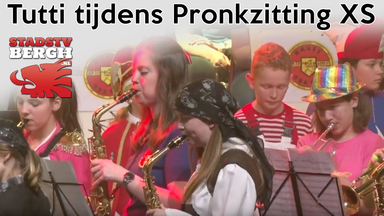 Optreden Tutti pronkzitting XS