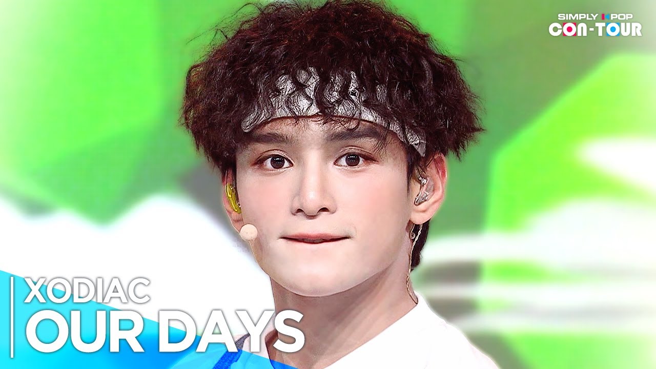 [4K] XODIAC(소디엑) - 'OUR DAYS' _ EP.636 | #SimplyKPopCONTOUR