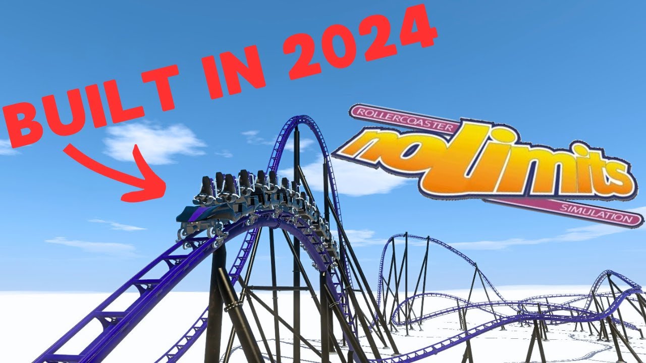 GOLIATH BUILT in 2024 | Walibi Holland | NoLimits 2 Roller Coaster POV | Intamin Mega Coaster | FVD
