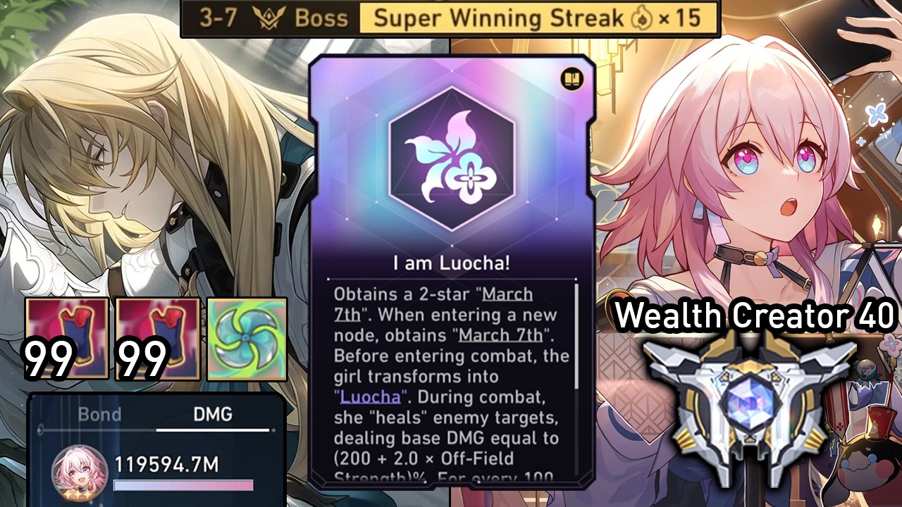 I am Luocha! Turning March 7th Into DPS With I Am Luocha! Strategy | Currency Wars