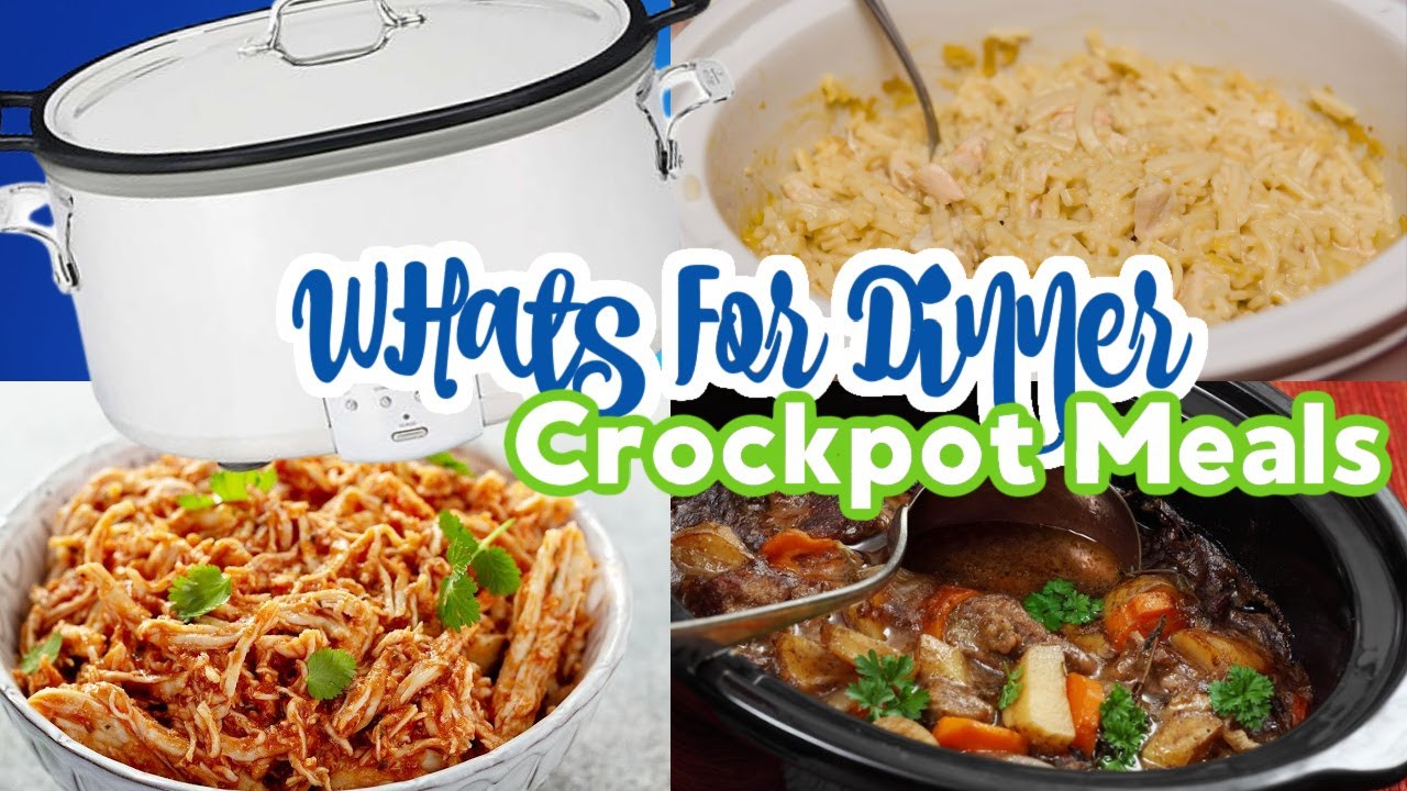 What's For Dinner Crockpot Edition | Swiss Steak, French Onion Chicken, Chicken Tikki Masala