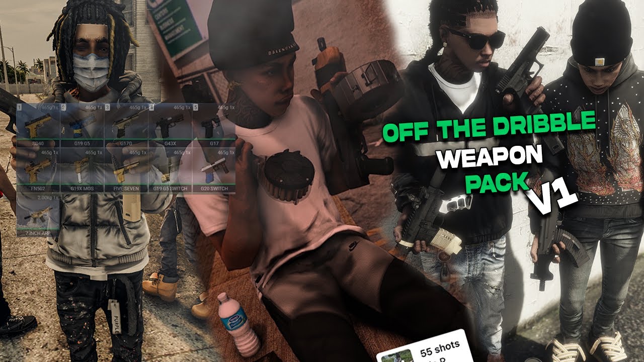 🔥 OTD V1 Weapon Pack | Addon Weapons for FiveM Servers | Best Weapon Pack for GTA 5 RP