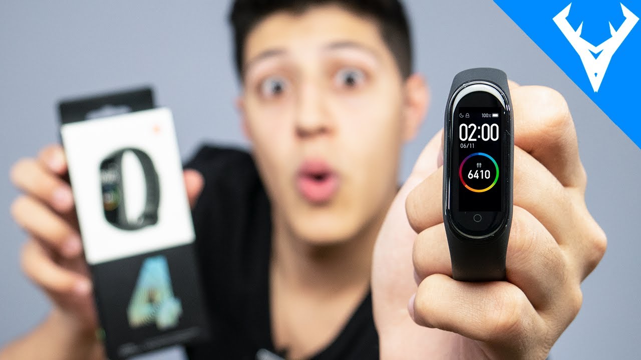 Chegou! XIAOMI MI BAND 4 COM TELA AMOLED INCRÍVEL! #UNBOXING!