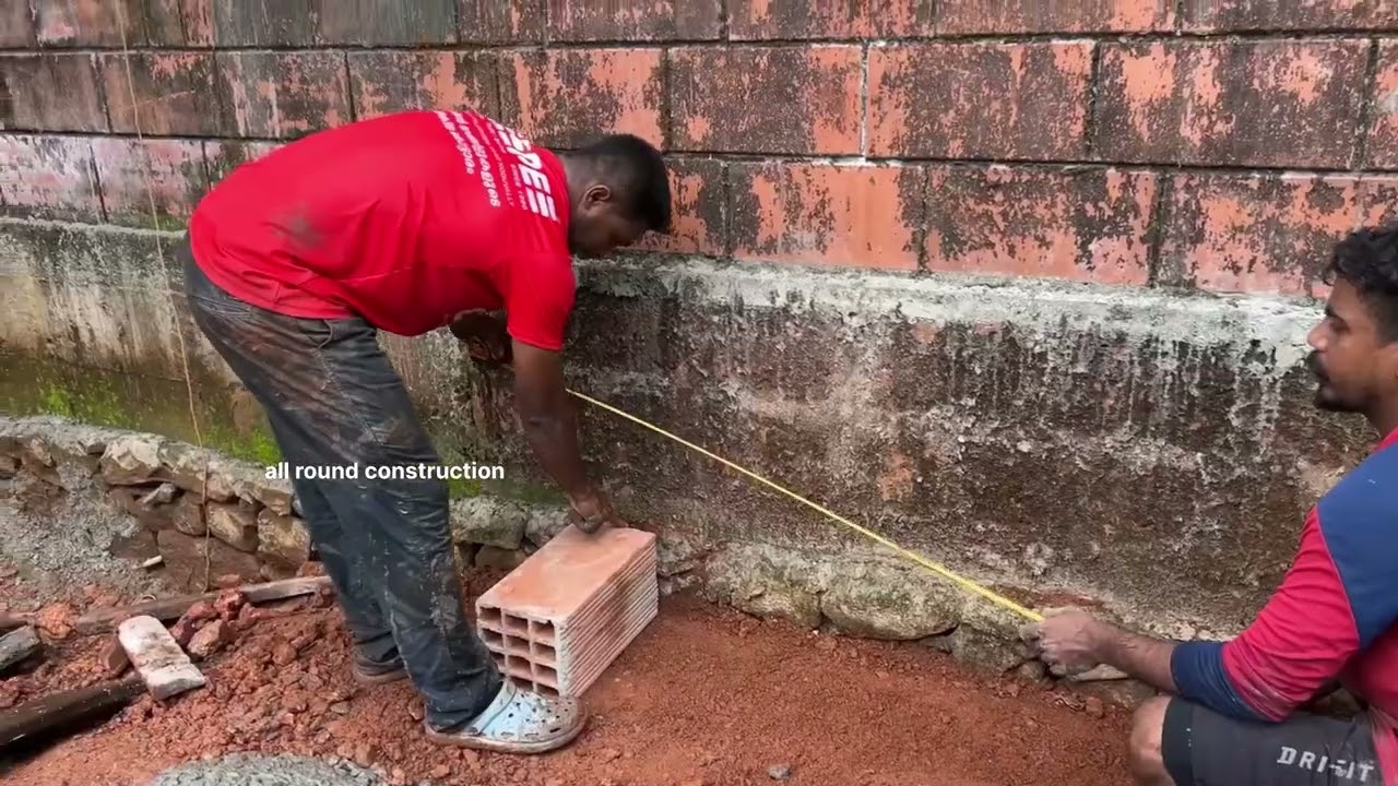 മുറ്റത്തുള്ള  കുഴികൾക്ക്  കോൺക്രീറ്റ് സ്ലാബ് ചെയ്യുമ്പോൾ!!
