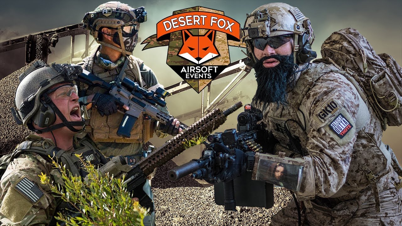 Airsoft Showdown at the ROCK with Jet The Desert Fox & Ranger Mayhem - DFE FlashPoint Midwest
