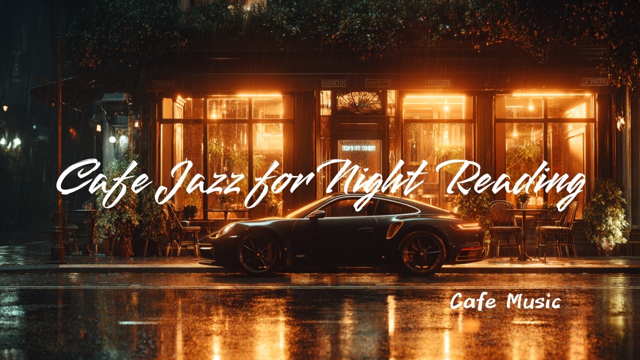 Cafe Jazz for Night Reading – Soft Relaxing Background